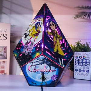 coraline pentagon lamp LED light