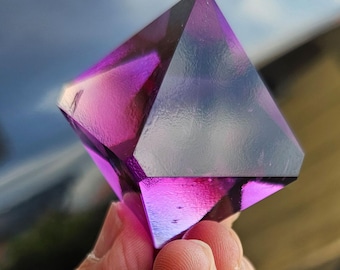 クロムミョウバン結晶宝石標本 - Etsy 日本