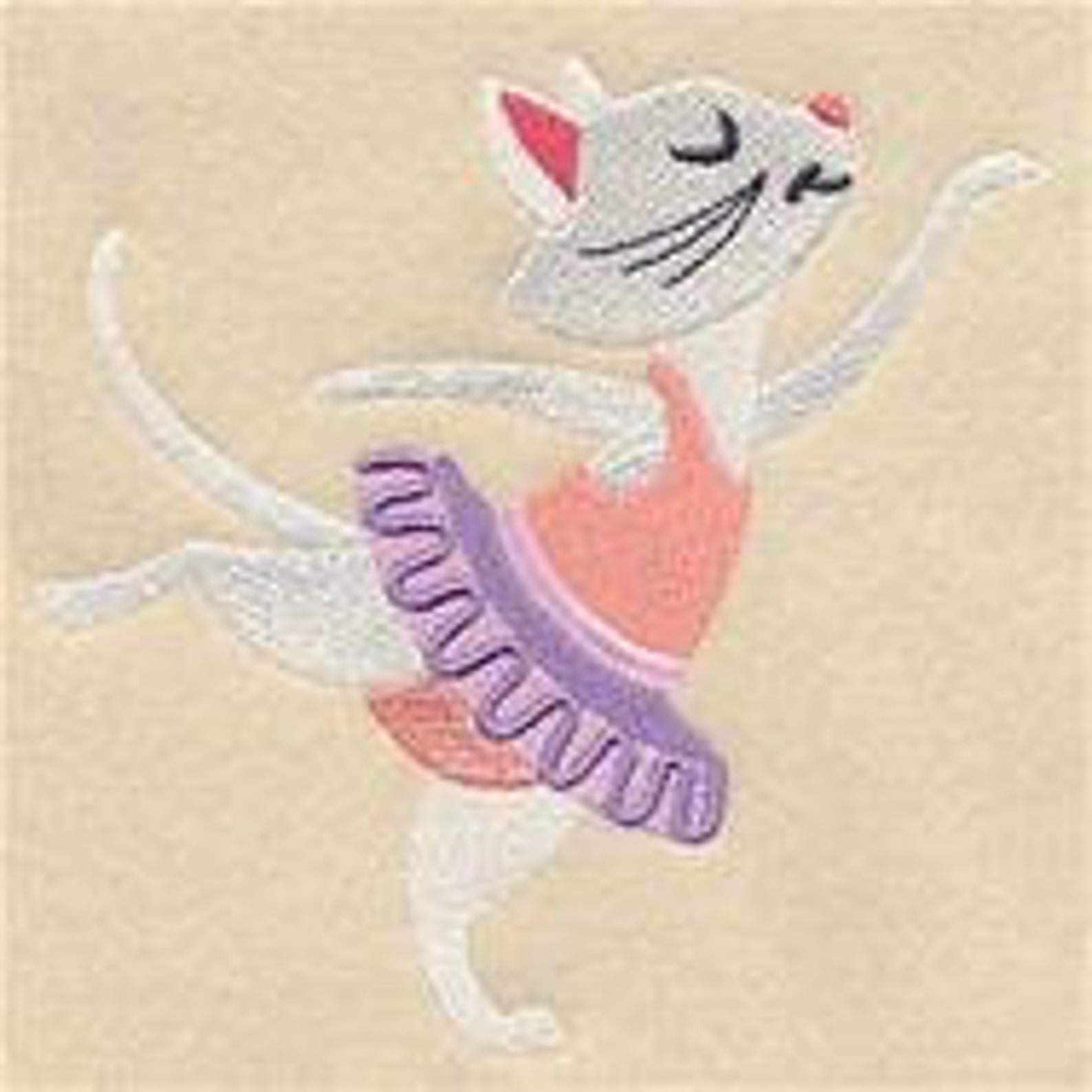 Cat ballerina