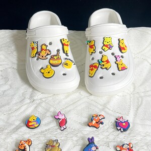 Cute Cartoon Anime Shoe Charm | DIY Croc Shoe Accessories | Flower Buckles for Hole Shoes | Kawaii Gift for Kids & Teens | Animated Set Gift