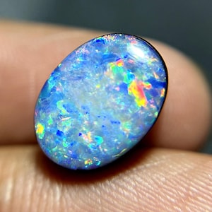 Natürlicher Australischer Doublette-Opal 6.10 Karat 14 x 10 MM, CODE SF1
