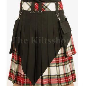 Scottish Utility Kilt Hybrid Custom Made Premium Kilt For Men - 40 Colors - Cargo Pockets Kilt - Kilt For Him - Hybrid Utility Kilt - Kilts