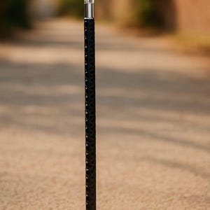 Stylish Walking Cane – Lightweight Support Stick with Silver Handle