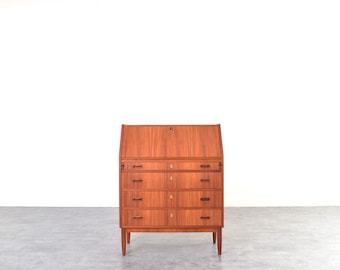 Mid-Century Danish Teak Secretary, 1960s.