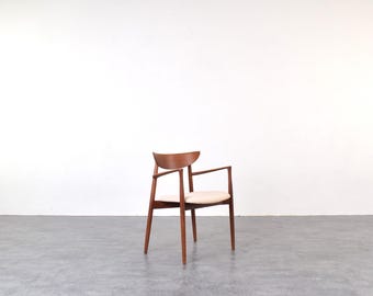 Mid-Century Teak Armchair by Harry Østergaard for Randers Møbelfabrik, 1960s.