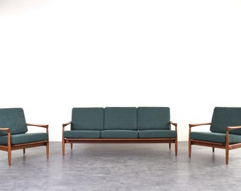 Mid-Century Kolding Living Room Set by Erik Wørts for IKEA, Set of 3