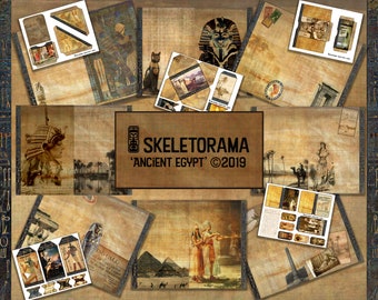 Ancient Egypt Digital Junk Journal Kit