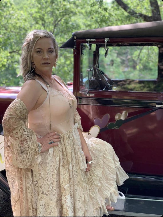 Vintage Lace Duster Kimono for Women Boho Long Lace Cardigan Coastal Cowgirl Festival Cover Up Antique Style Lace Wedding Duster Boho Bridal
