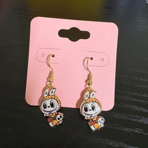 Labubu-Inspired Dangle Earrings