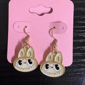 Labubu-Inspired Dangle Earrings