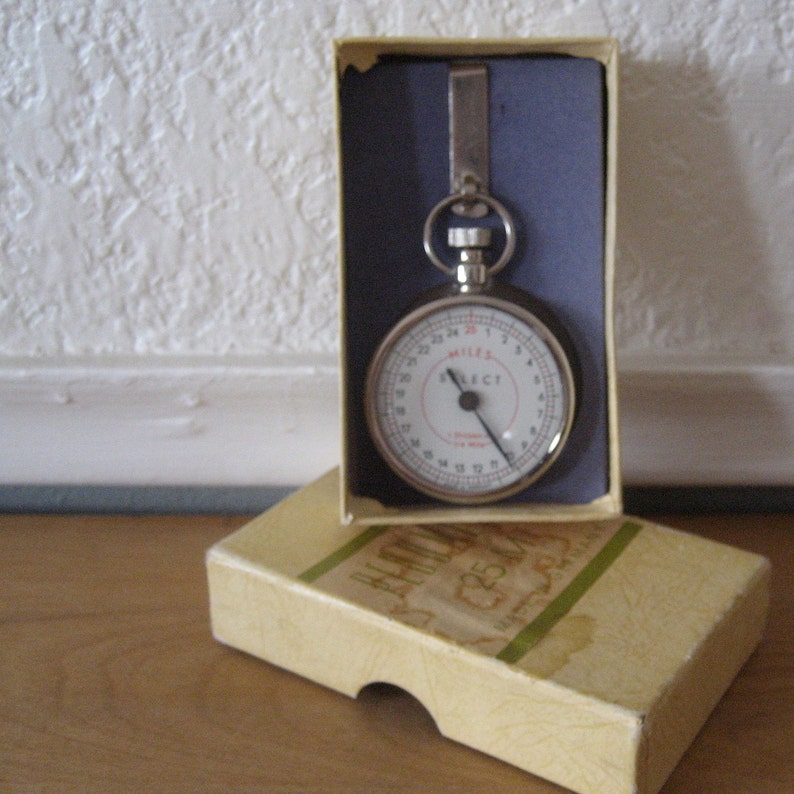 Vintage Pedometer German Made Select Battery Free Etsy