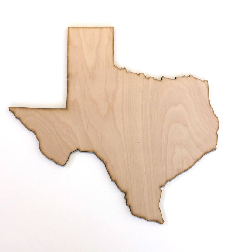 USA State laser cut out door hanger home decor United States wood cut outs State pride wall decor Wood State Cut Out