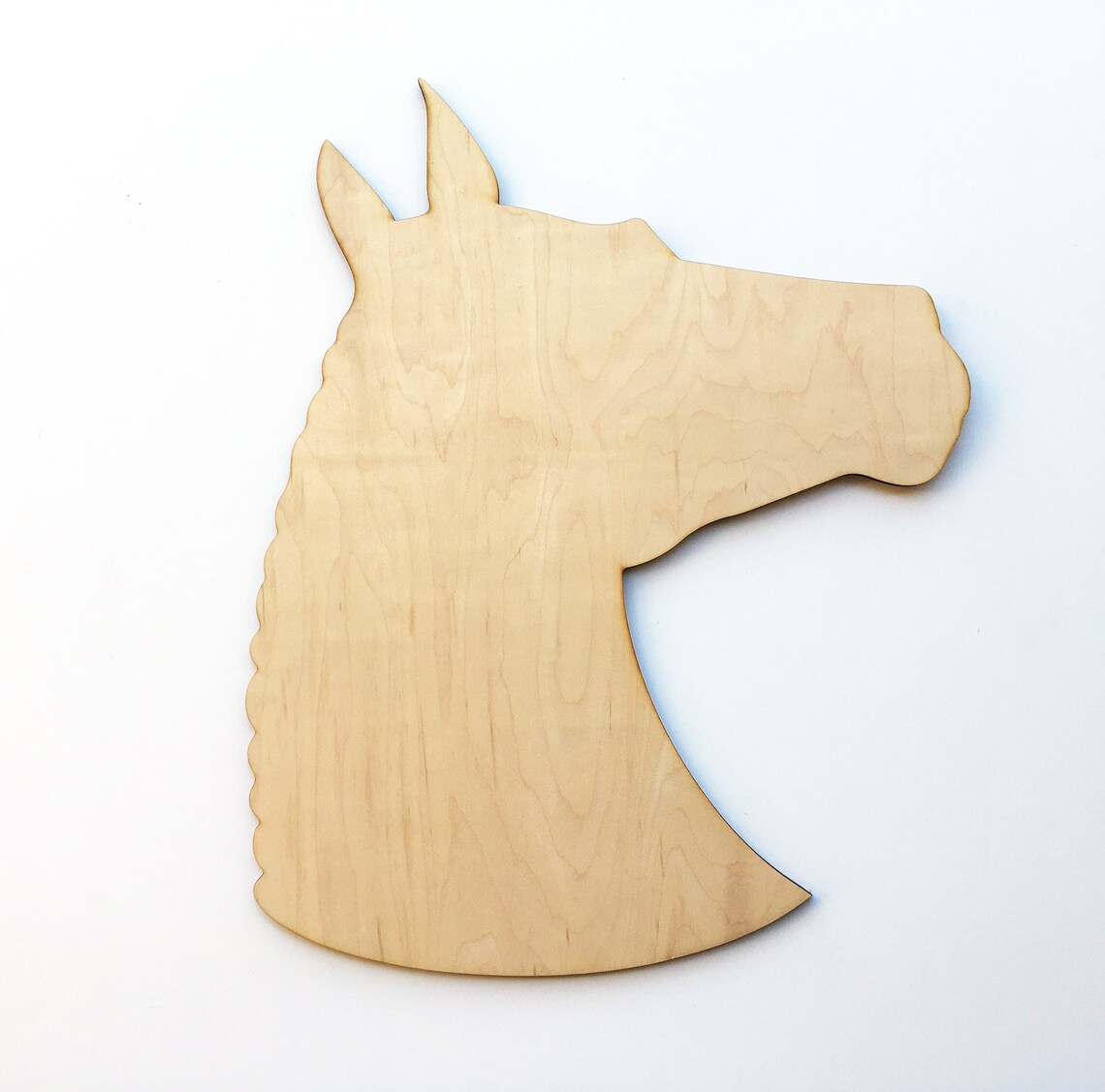 Horse Head Wood Cut Cutout Horse Silhouette Decorative Etsy