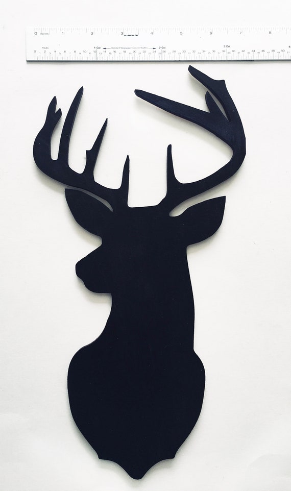 metal deer head cutout