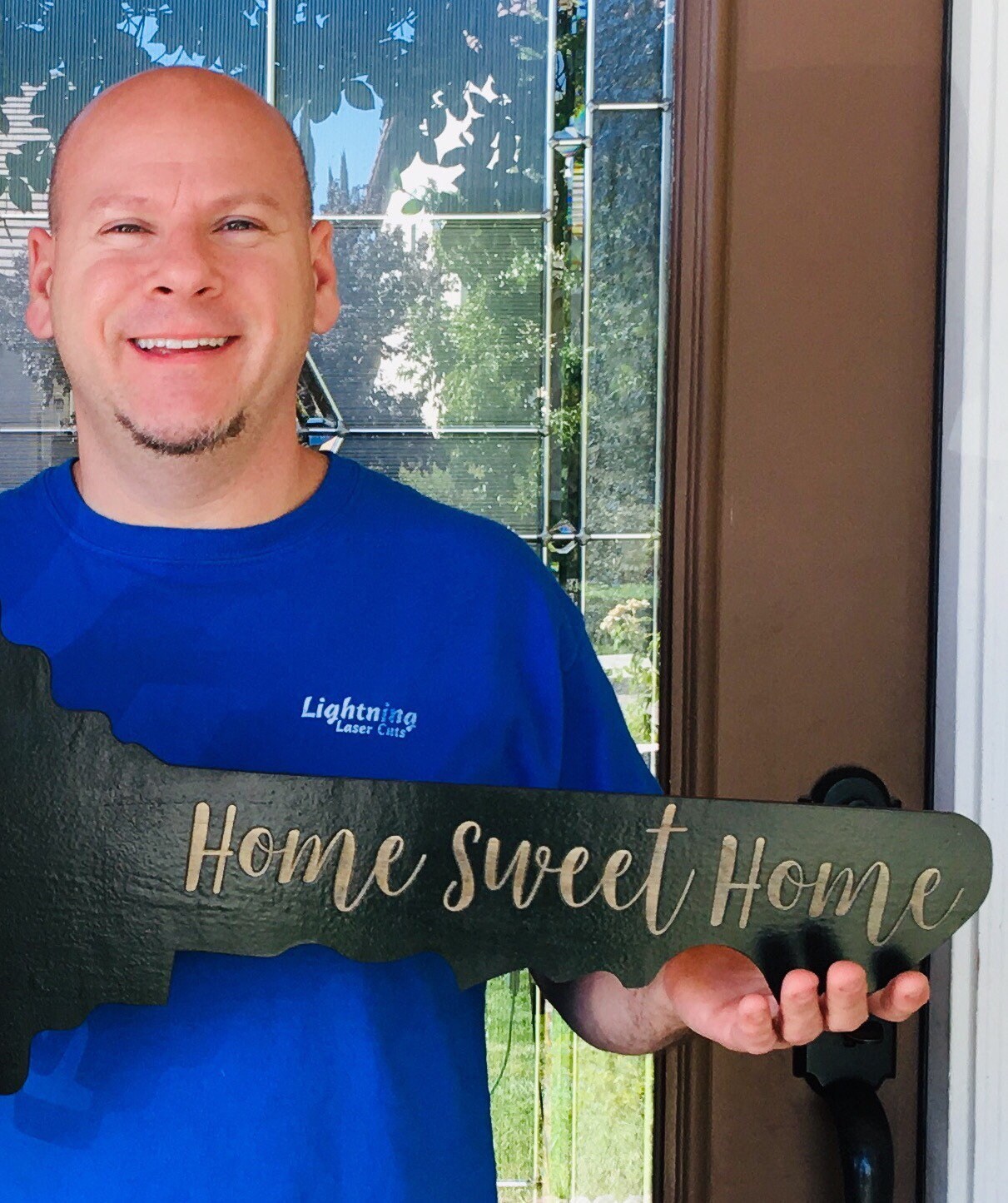 Realtor Wood Key Sign Sold Real Estate Agent Key Realty Etsy