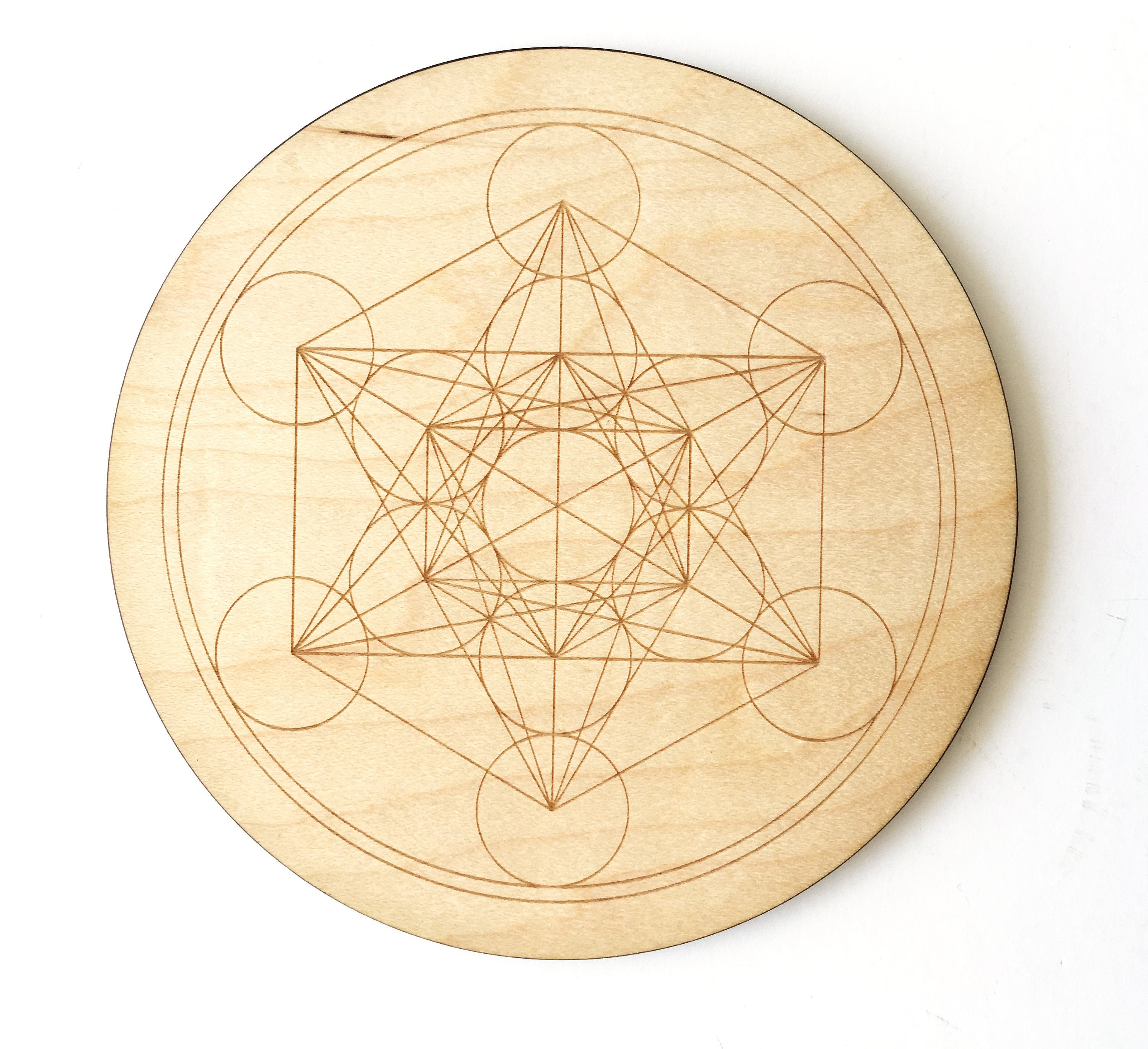 Grille de Méditation en Cristal Cube Métatron, Géométrie Sacrée, Autel, Yoga, Sorcellerie, Reiki, Qu