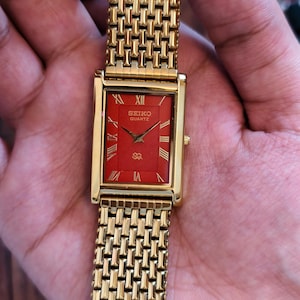 Seiko red watch - Etsy 日本