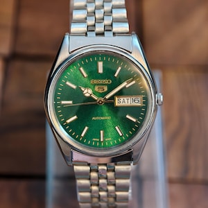SEIKO セイコー5 自動巻き ヴィンテージ 6309-8980 メンズ Vintage Seiko 5 Men's Automatic Watch 6309 Day/Date | eBay