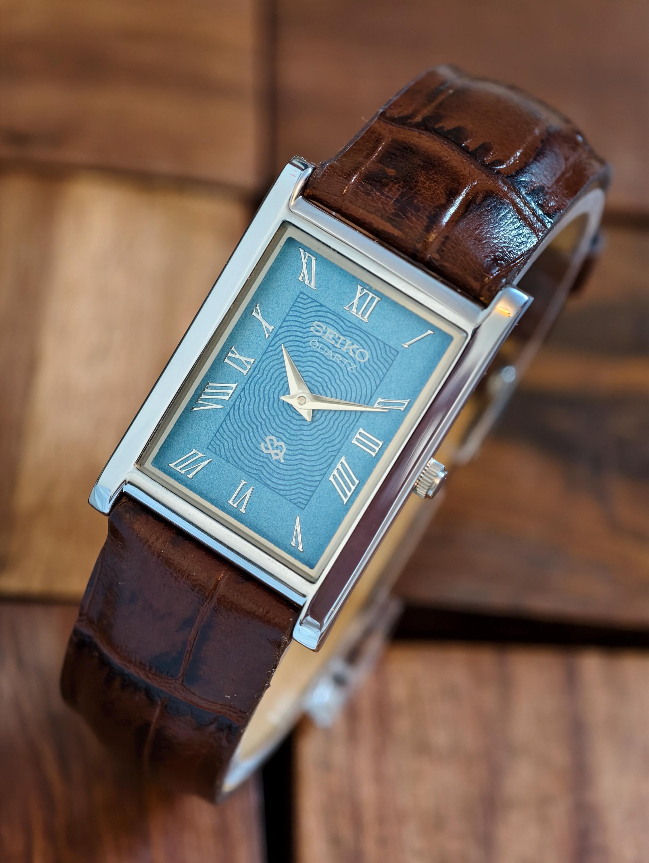 セイコー　ラサール　カラーストーン　オーバル　ブレスレット　ブラウン　ストーン セイコー ラサール カラーストーン オーバル ブレスレット