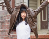 1950s Leather Jacket with Removable Lining