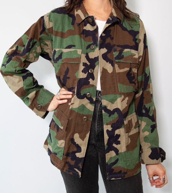 1970s ARMY Camo Jacket