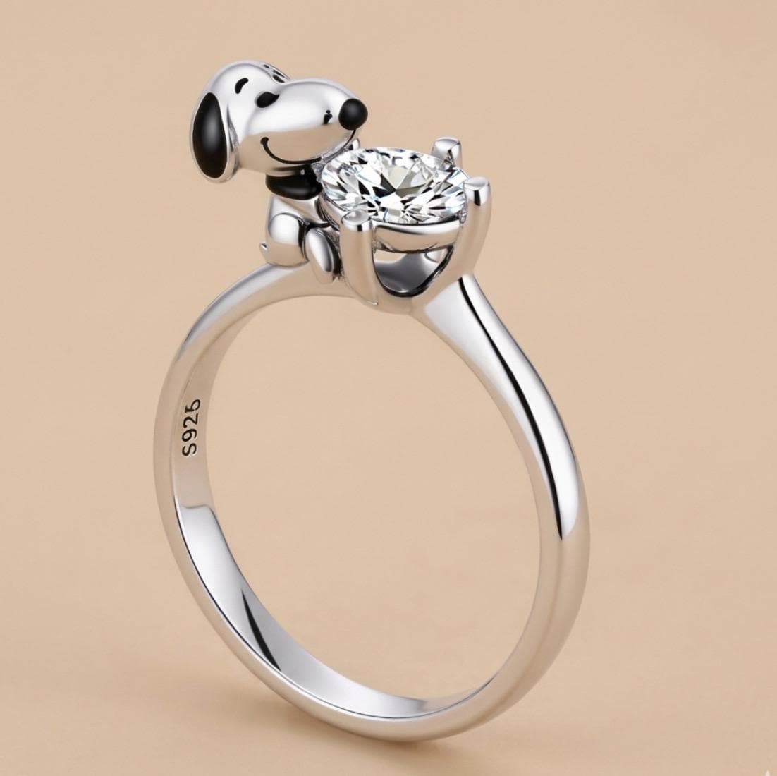Snoopy Ring - Etsy UK