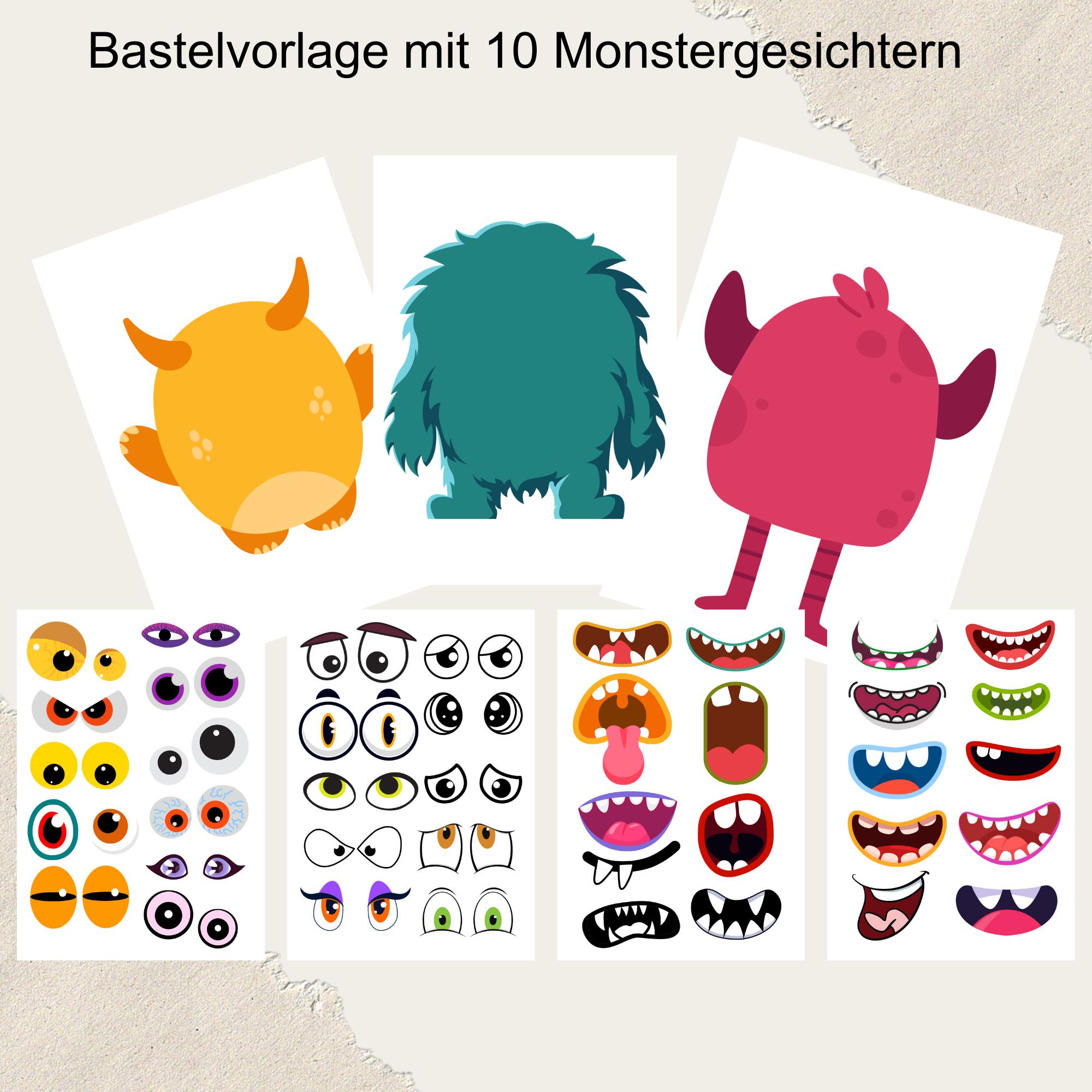 Monster Mouth Printables - Etsy