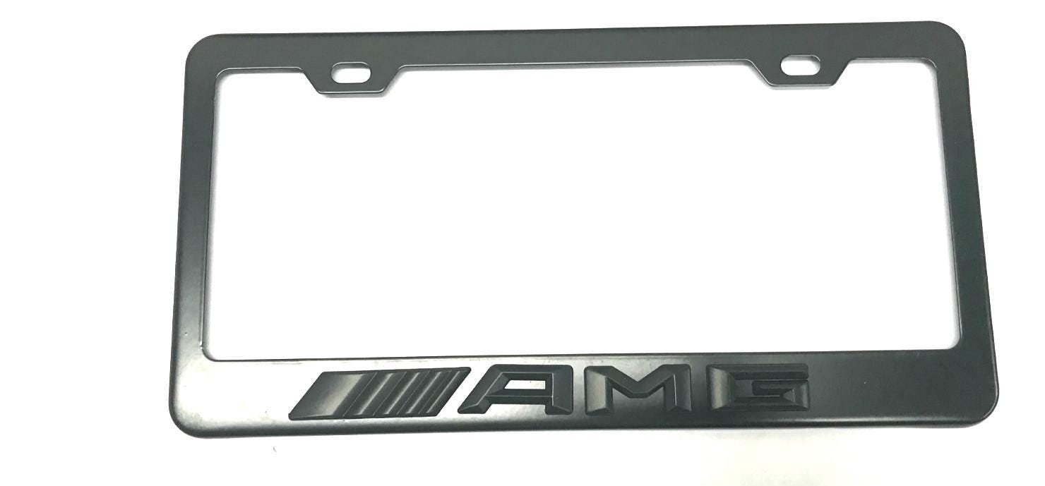 Buy 1 Brand New Nissan Titan Black Metal License Plate Frame + Screw