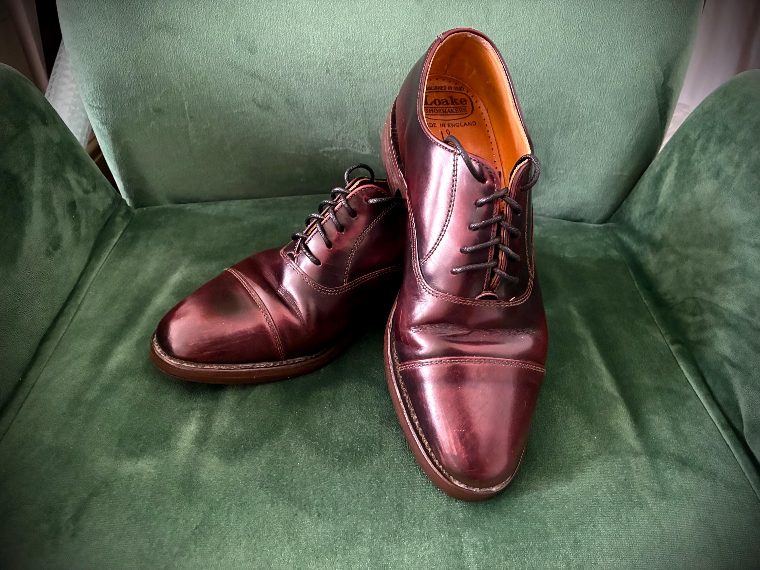 Loake 1880 Scarpe Inglesi Loake Scarpe In Pelle Nere Con Lacci Da