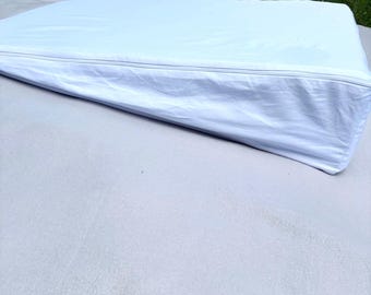 Cotton Wedge Pillow Cover: Post Surgery Pain Relief, Snoring Support