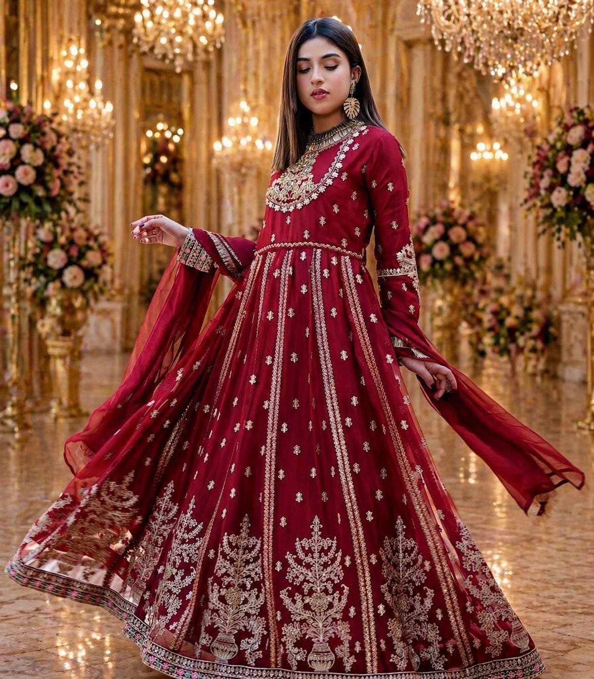Velvet Pakistani Dress - Etsy