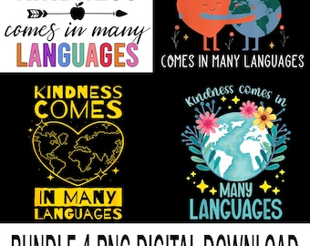 ESL Teacher PNG, English Language Learner Clipart, Multilingual Teacher Sublimation Design, Back to School Appreciation Digital Download