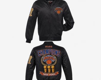 NY basketball bomber jacket