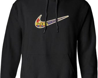 Barcelona-Inspired Embroidered SWEATER – Custom City Colors Crewneck (Black version)