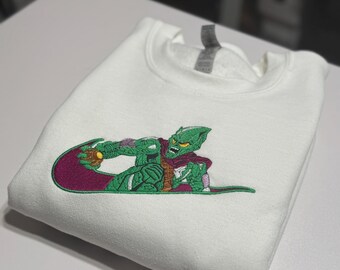 Green and Purple Villain Crewneck Sweatshirt