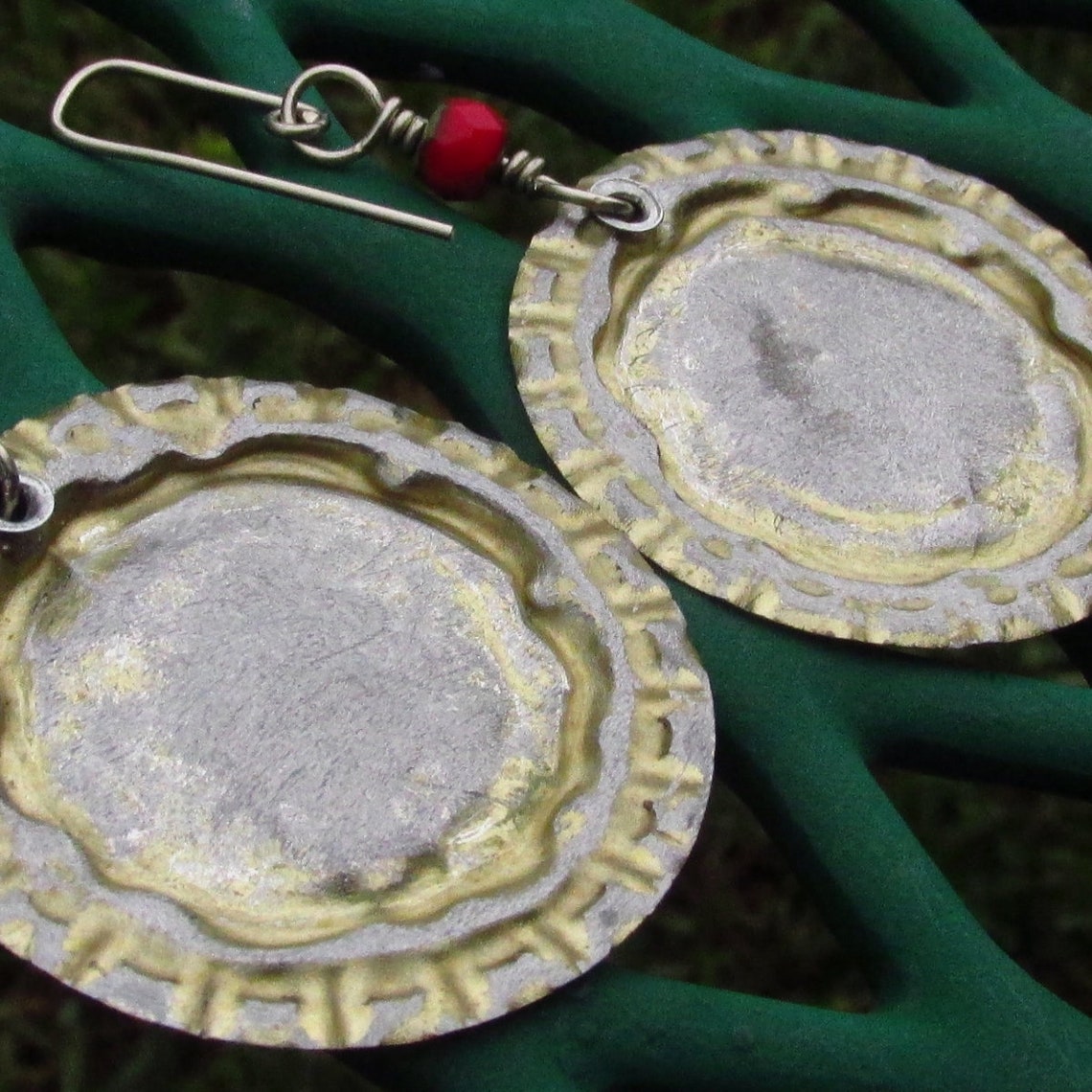 Star of the Show Recycled Beer Cap Earrings Etsy