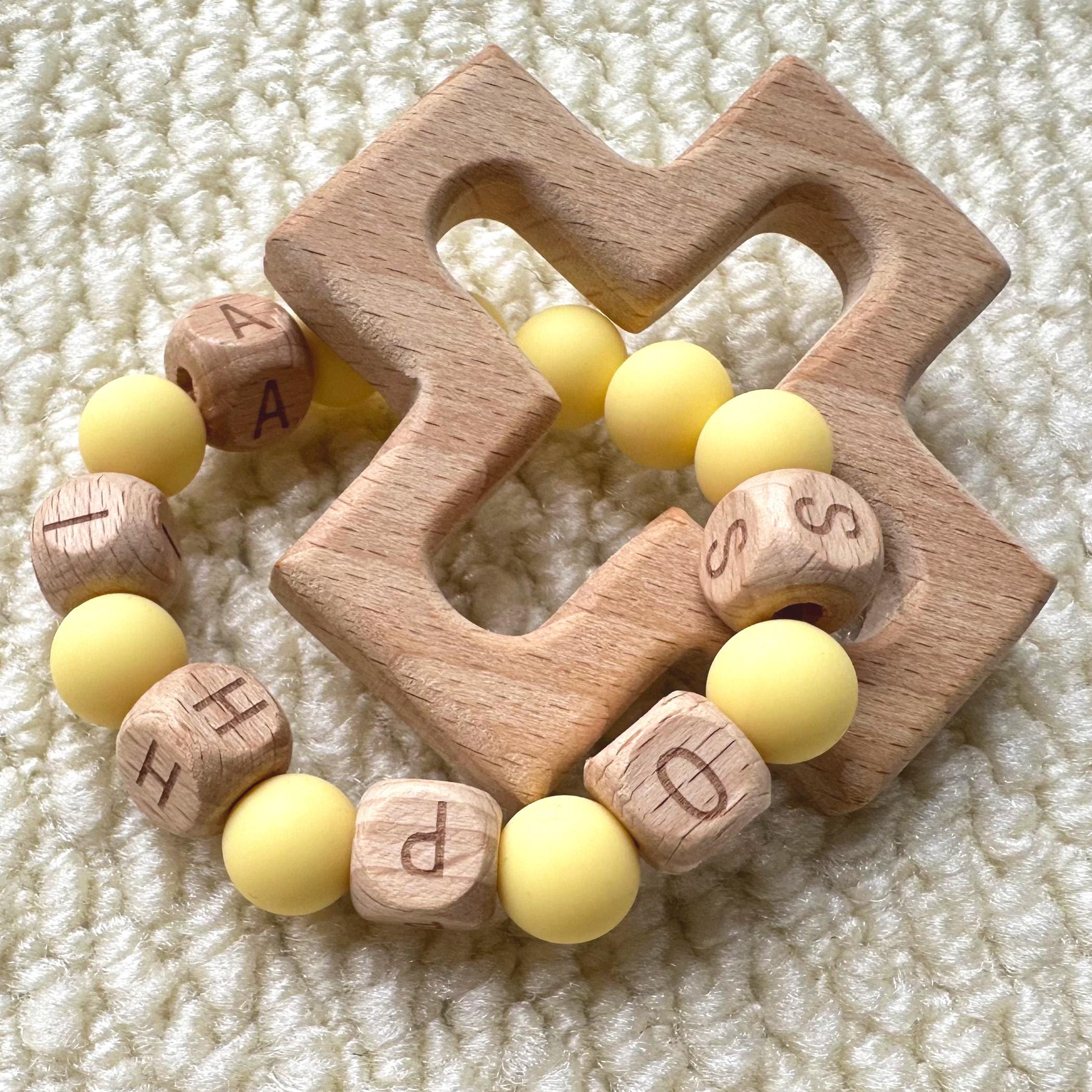 Customs Silicone Decade Rattle Rosary.baby and Child's First Rosary ...