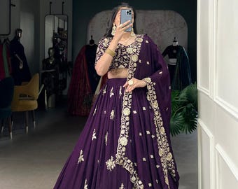 Gorgeous Lehenga Choli For Woman, Wedding Wear Lehenga Choli, Party Wear Lehenga Choli, Woman Outfits, Bridesmaid Lehenga Choli