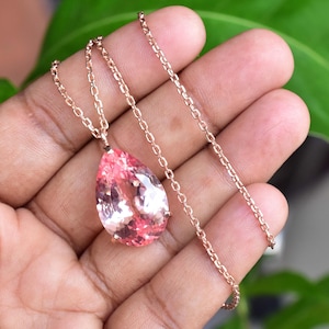 Padparadscha Safirhänge: 925 sterlingsilver, certifierad AGSL