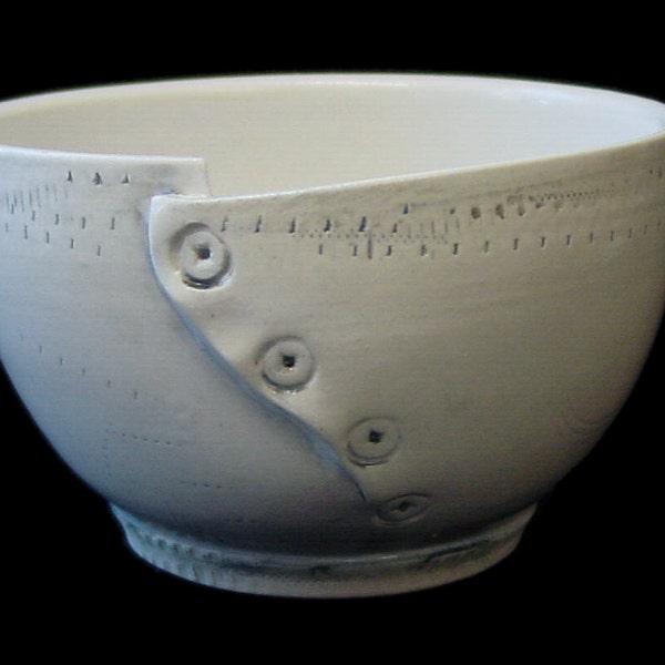 Screw Head Porcelain Bowl