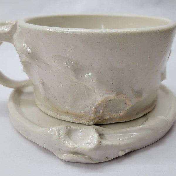 BioMorph Porcelain Cup and Saucer Set v2.0