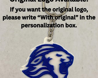 Personalized Detroit Football Keychain, Custom Keyring Name, 3d printed keychain, custom keyring, custom key chain, backback name tag