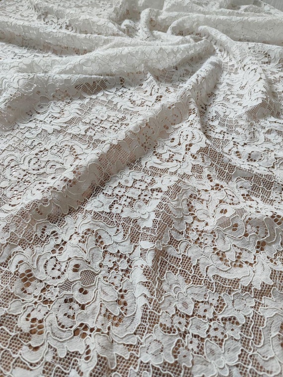 lace fabric by the yard for dresses Light Blue French Beaded Lace Fabric by the Yard, Embroidered Bridal Mesh  Lace for Wedding Dress, Prom Gown, Couture Fabric
