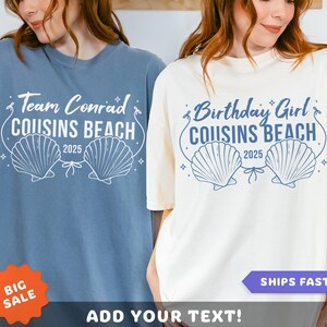 The Summer I Turned Shirt: Team Conrad Comfort Colors Tee