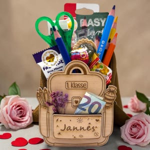 Personalisierbares Geschenk zur Einschulung, Einschulung, Geschenkidee Schule, Einschulung Geschenk personalisiert, Geschenkidee Einschulung