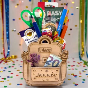 Personalisierbares Geschenk zur Einschulung, Einschulung, Geschenkidee Schule, Einschulung Geschenk personalisiert, Geschenkidee Einschulung