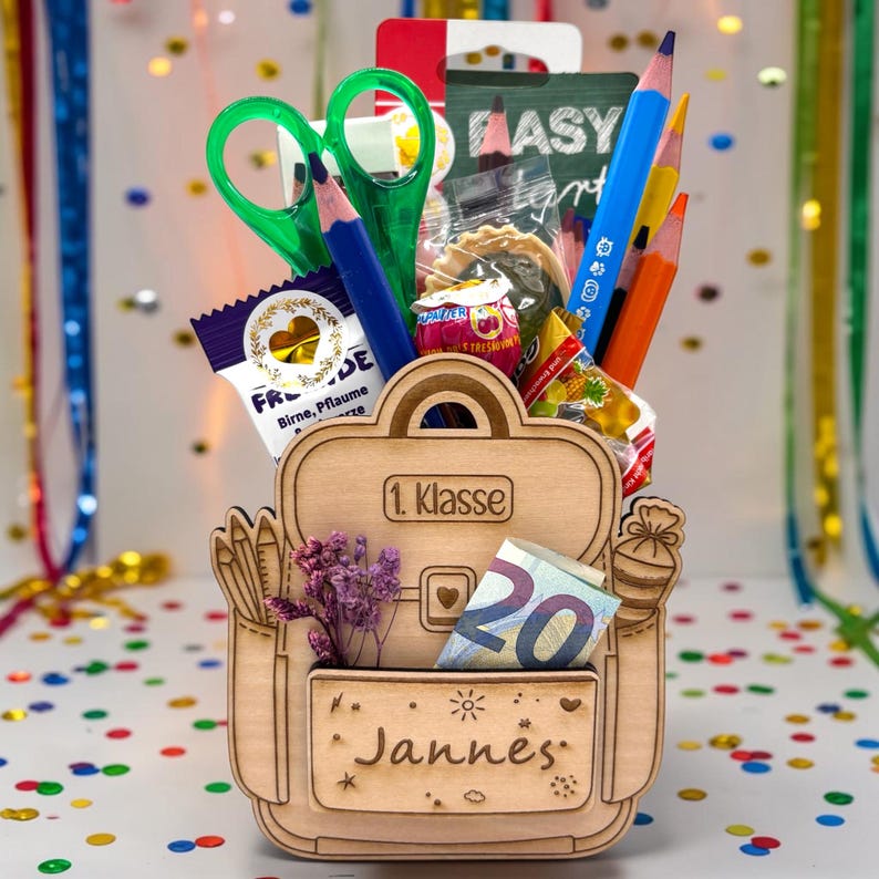 Personalisierbares Geschenk zur Einschulung, Einschulung, Geschenkidee Schule, Einschulung Geschenk personalisiert, Geschenkidee Einschulung
