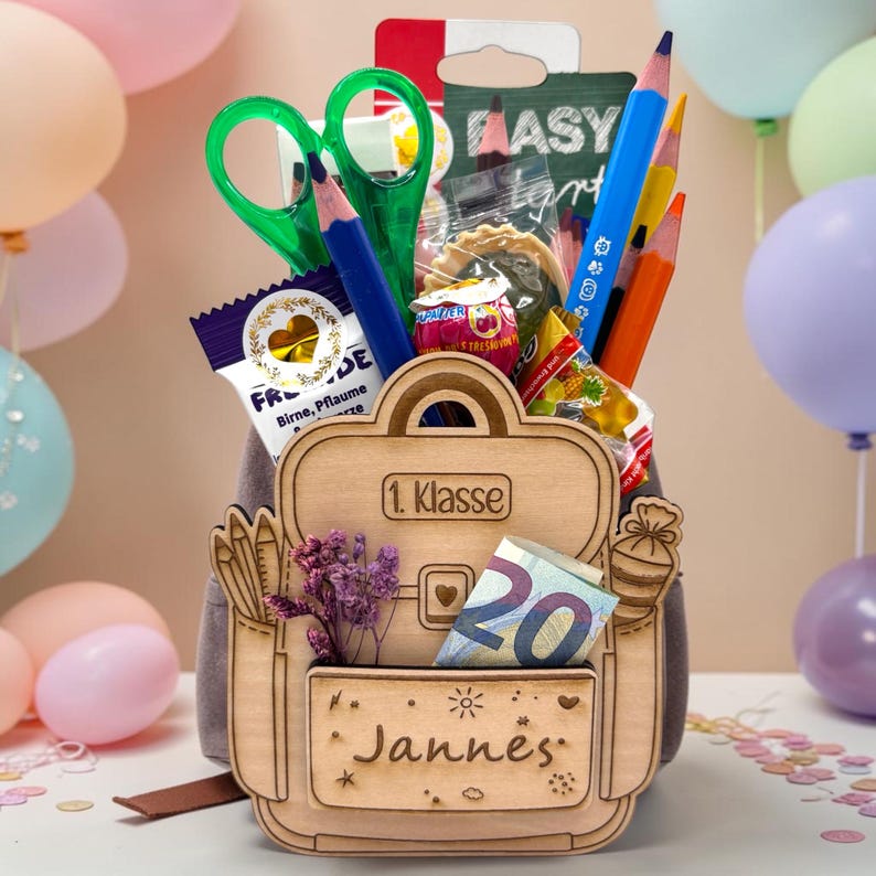 Personalisierbares Geschenk zur Einschulung, Einschulung, Geschenkidee Schule, Einschulung Geschenk personalisiert, Geschenkidee Einschulung