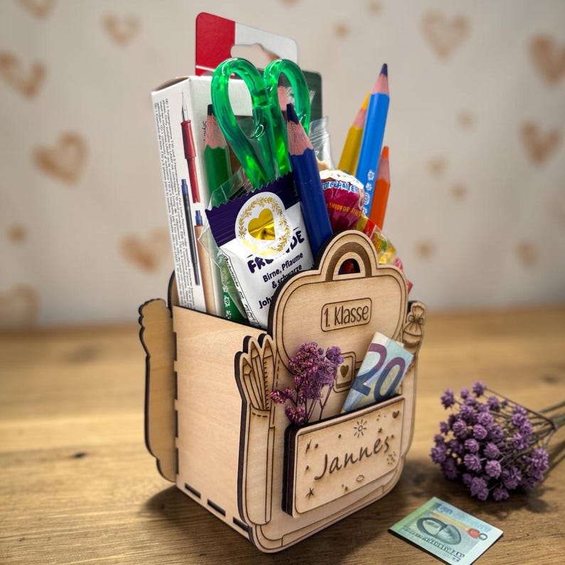 Personalisierbares Geschenk zur Einschulung, Einschulung, Geschenkidee Schule, Einschulung Geschenk personalisiert, Geschenkidee Einschulung