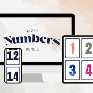 Pacchetto di flashcard sui numeri